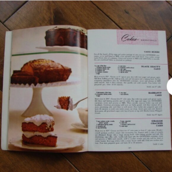 Vintage Osterizer Spin Cookery Blender Cook Book For 8 Speed Push Button 1966 - Picture 4 of 8